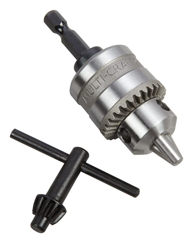 Jacobs 30248 1/4 in. in. Chuck 1/4 in. 3-Flat Shank 1 pc