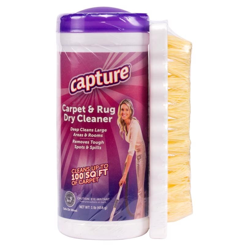 Capture 3000004612 Premium Lemon Scent Carpet Cleaner 1 lb Powder