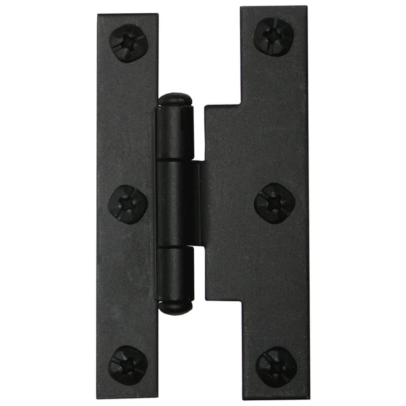 Acorn AH2BQ 1-11/16 in. W Iron Black Iron H-L Hinge 1 pk