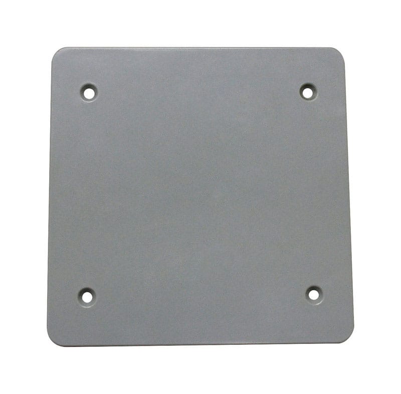 Sigma Engineered Solutions 14160 Square Plastic 2 gang 4.84 in. H X 4.84 in. W Flat Box Cover