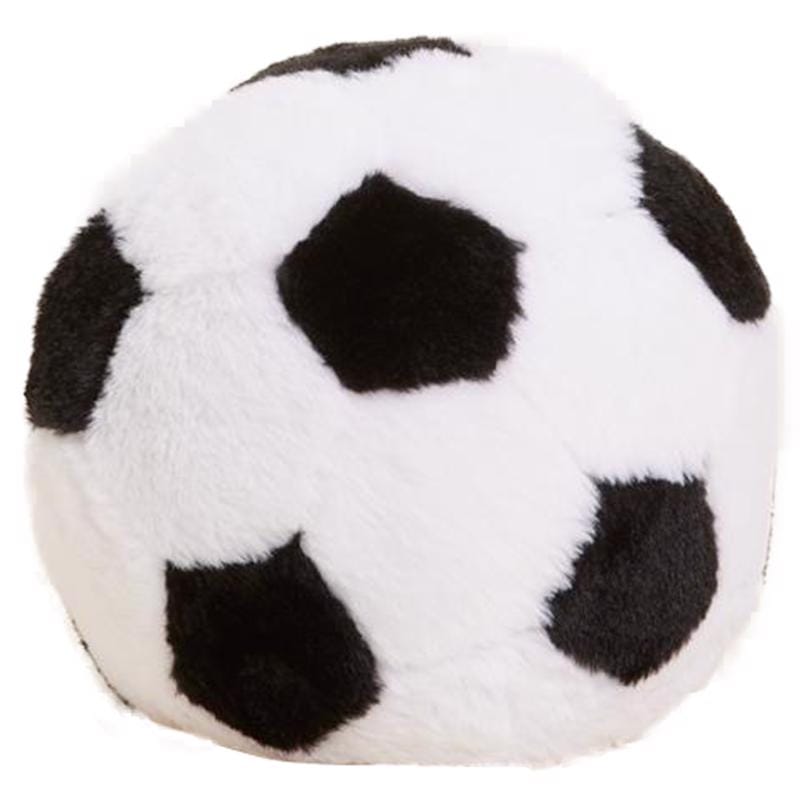 Warmies CP-SCBALL-1 Soccer Ball Stuffed Animals Black/White