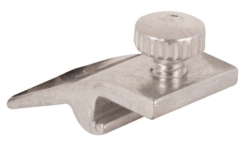 Prime-Line PL7947 Mill Aluminum Storm Door Panel Clip For 1/2 inch 8 pk