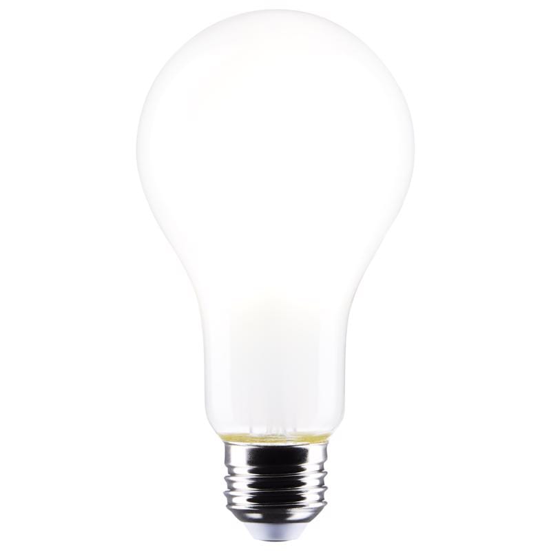 Satco S12447 A21 E26 (Medium) LED Bulb Soft White 150 Watt Equivalence 1 pk