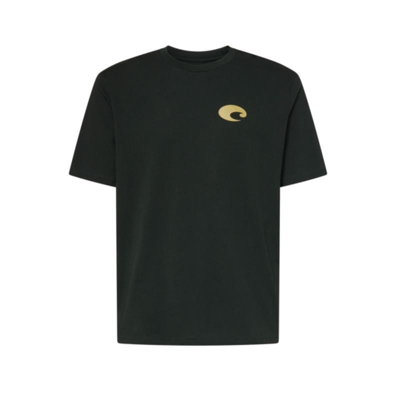 Costa FQA400025-03I2X XXL Short Sleeve Men's Crew Neck Washed Black Species Shield Tee Shirt