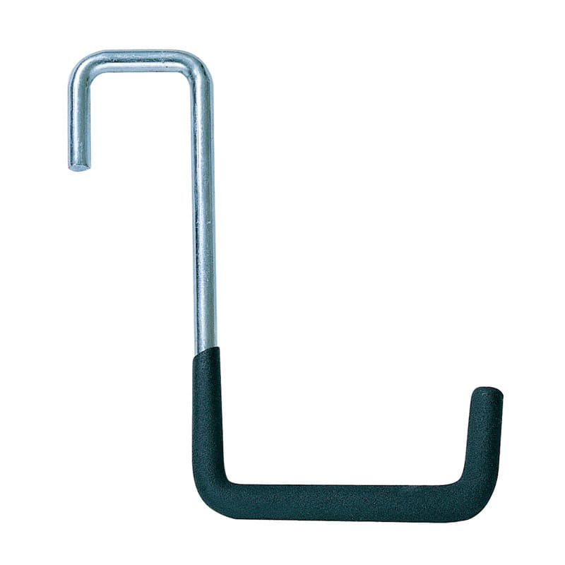 Crawford SHR26-25 7.75 in. L Vinyl Coated Black Steel Large Heavy Duty Super Rafter Hook 50 lb. cap. 1 pk