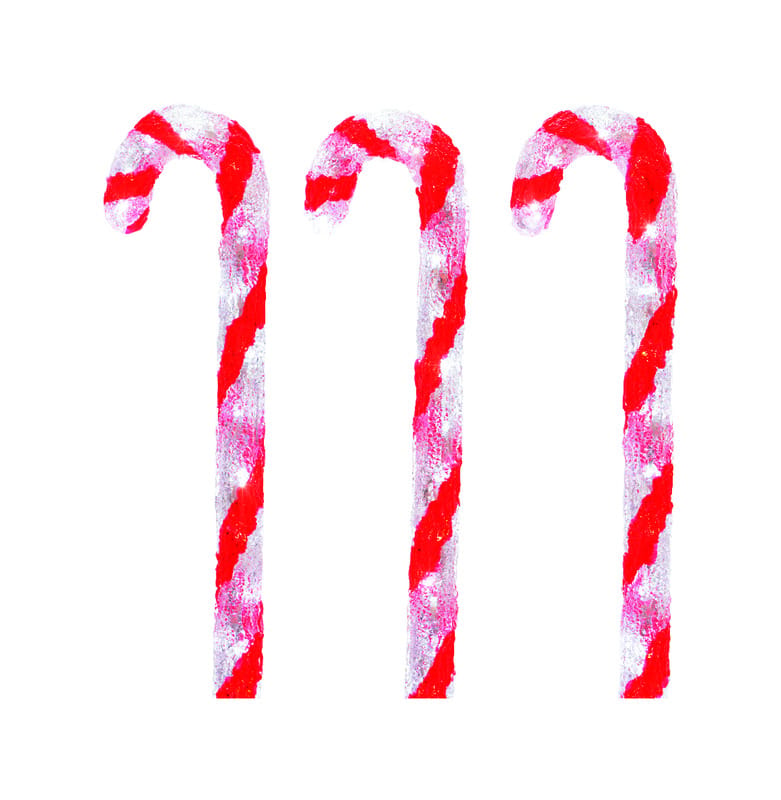 Illumax 9781141 Plug-In Candy Cane Yard Decor