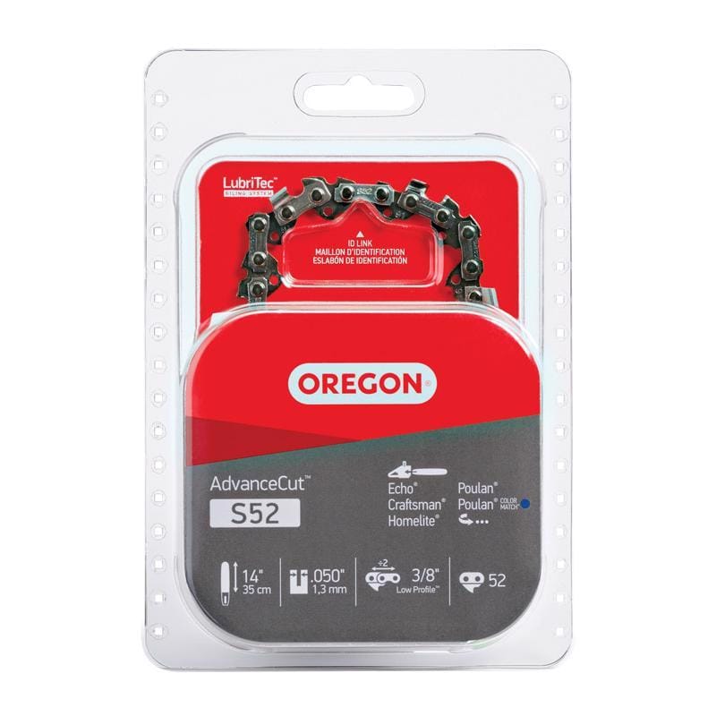 Oregon S52 AdvanceCut S52 14 in. Chainsaw Chain 52 links