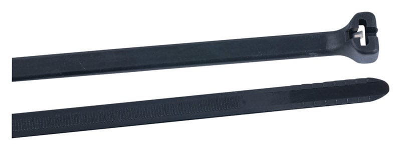Gardner Bender 47-127UVB 28 in. L Black Cable Tie 3 pk