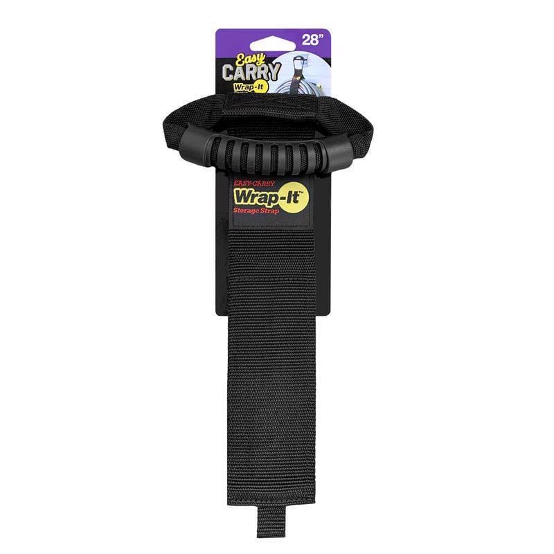 Wrap-It 100-HG-28BX Easy Carry 2.5 in. W X 28 in. L Black Storage Straps 50 lb 1 pk