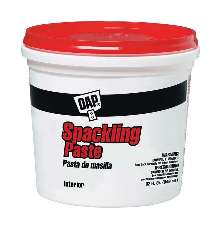 Dap 7079810204 Ready to Use White Spackling Paste 1 qt