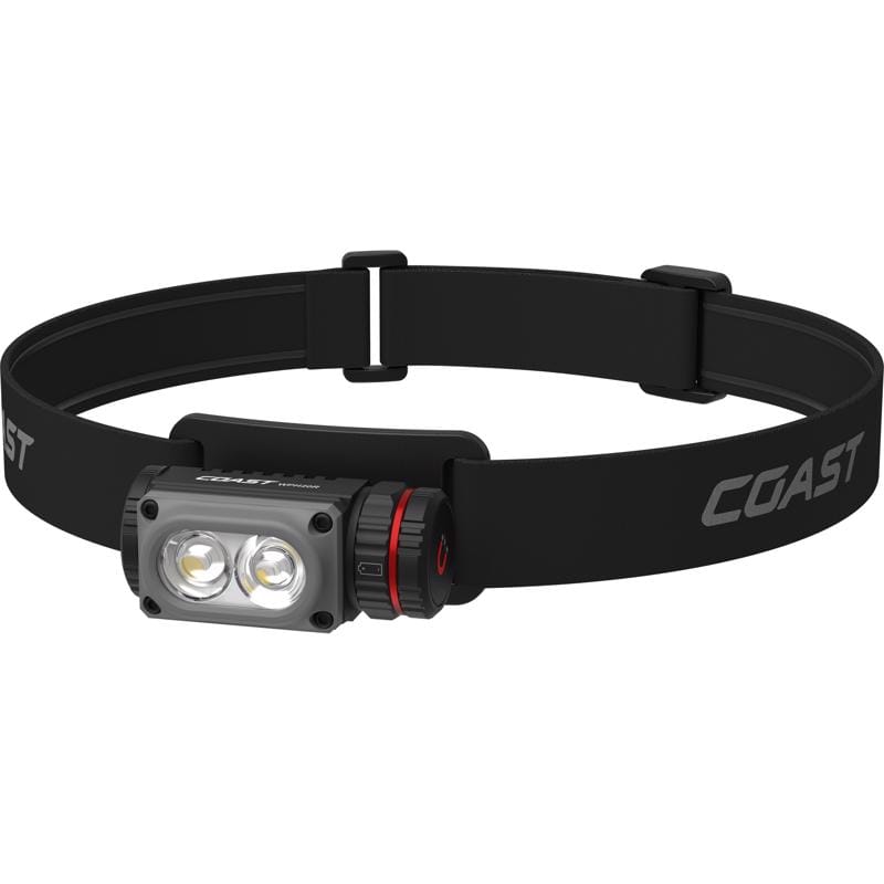 Coast 31529 WPH20R 2000 lm Black/Gray LED Rechargeable Head Lamp