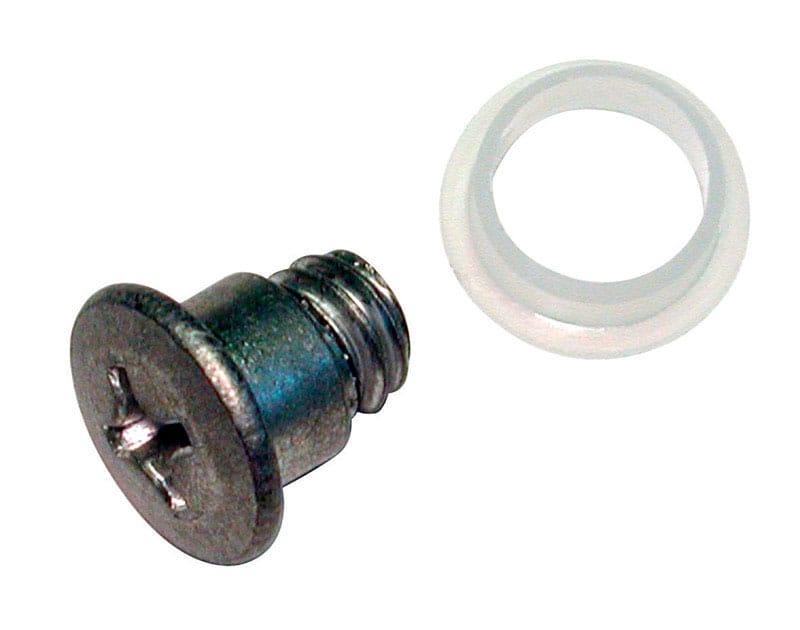 Barton Kramer 192C Silver Aluminum Window Bolt 1/2 in. L X 0.43 in. H 1 pk
