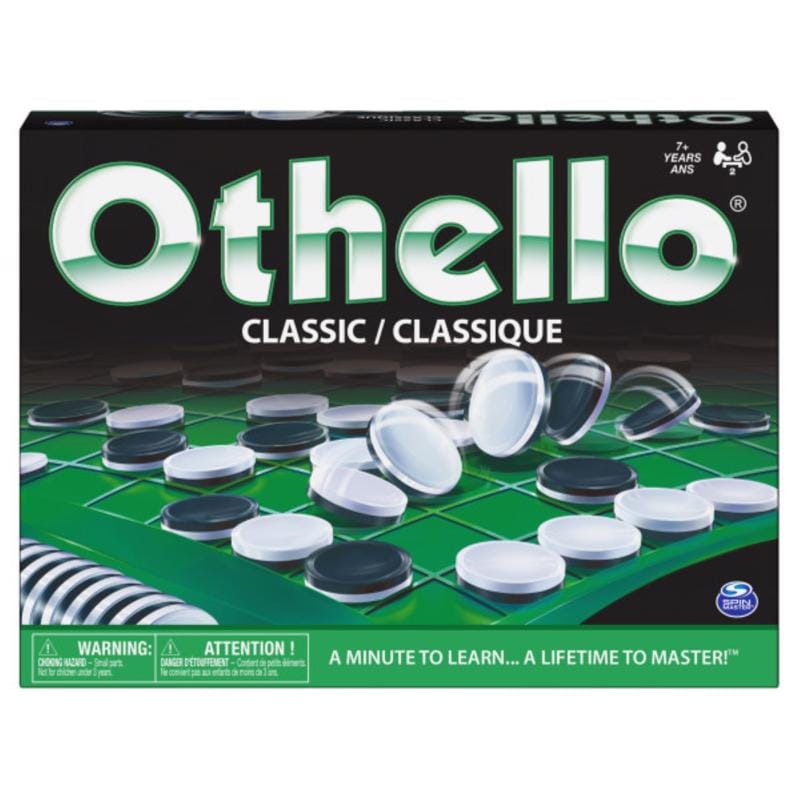 Spin Master 6037985 Classic Othello Board Game Assorted 70 pc