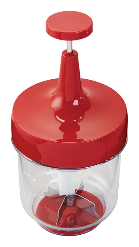Good Cook 12101 Red/Clear Plastic Food Chopper