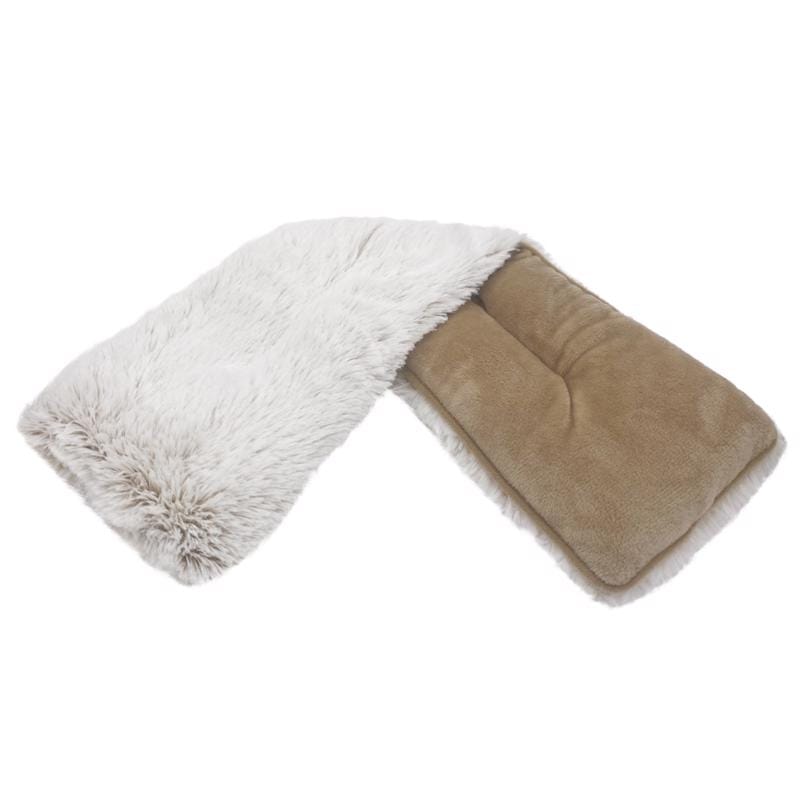 Warmies CPW-MARSH-B Marshmallow Neck Wrap Neck Wraps Brown/Gray