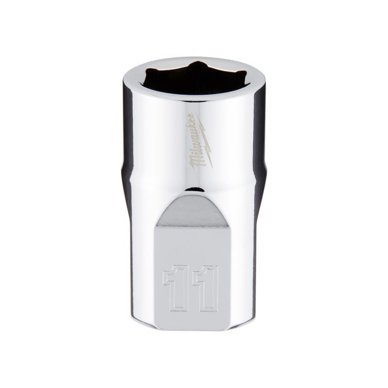 Milwaukee 45-34-9081 3/8"Drive 11MM 6 Point Socket