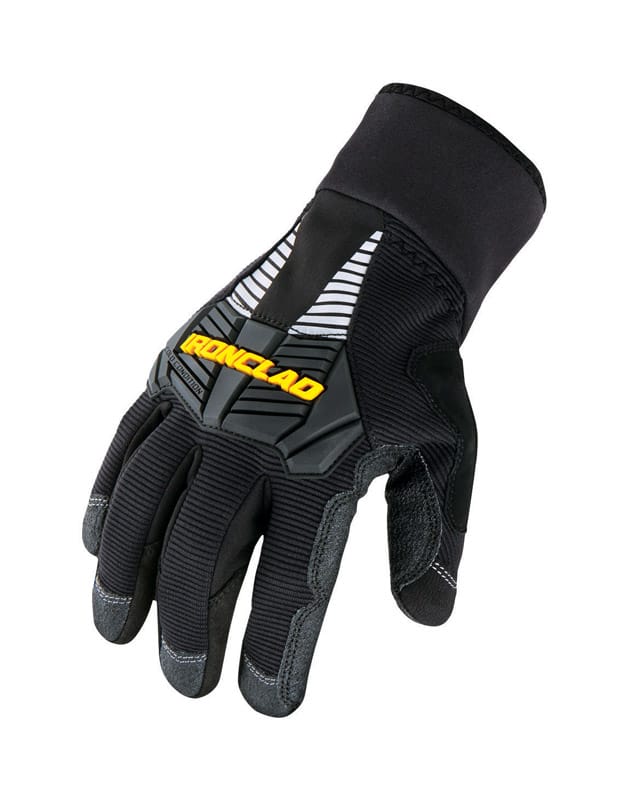 Ironclad CCG2-03-M Cold Condition M Synthetic Leather Cold Weather Black Cold Weather Gloves