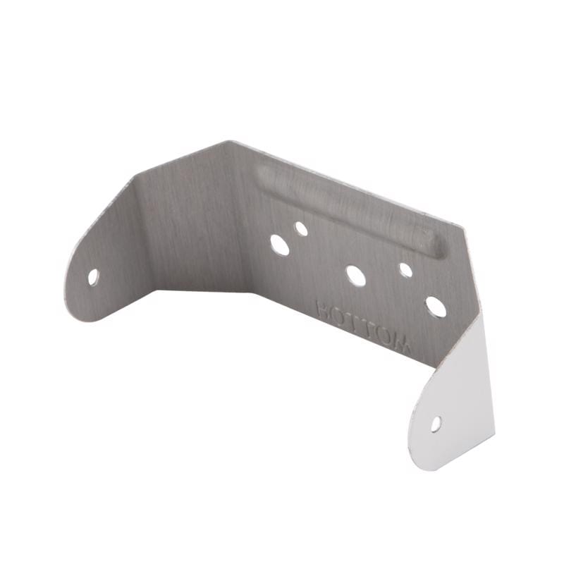 Amerimax 3PC30W50UHP 2.5 in. H X 3.25 in. W X 1.75 in. L White Aluminum Downspout Bracket