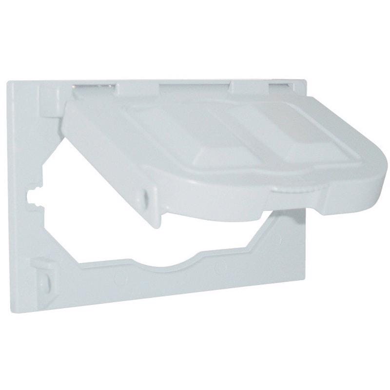 Sigma Engineered Solutions 14145WH Rectangle Die-Cast Metal 1 gang 4.76 in. H X 3.01 in. W Multi-Use Cover