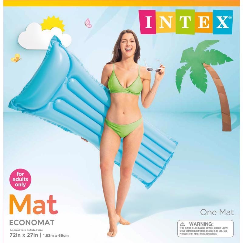 Intex 59703EP Assorted Vinyl Inflatable Floating Mat