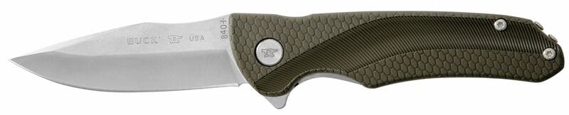 Buck Knives 12058 840 Sprint Select Green 420 HC Stainless Steel > 6 in. Folding Knife