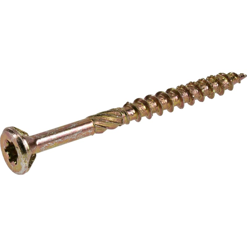 Hillman 48589V4 Power Pro No. 8 X 2 in. L Star Coarse Wood Screws 709 pk