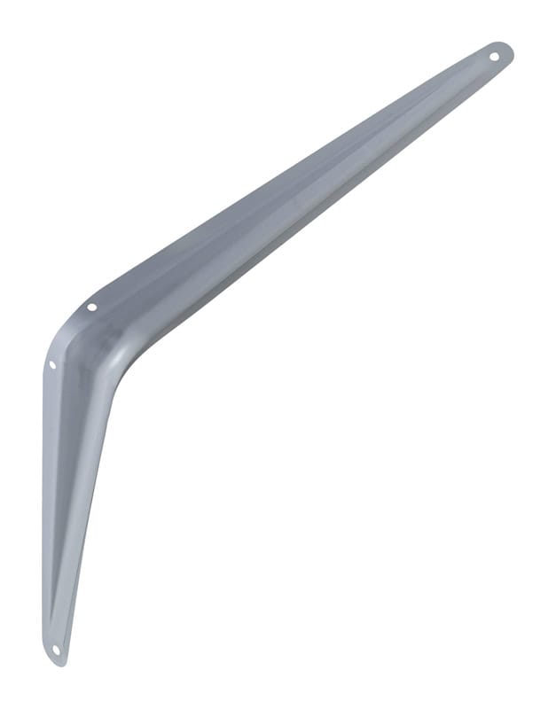 National Hardware N171-082 Gray Steel Shelf Bracket 12 in. L 100 lb