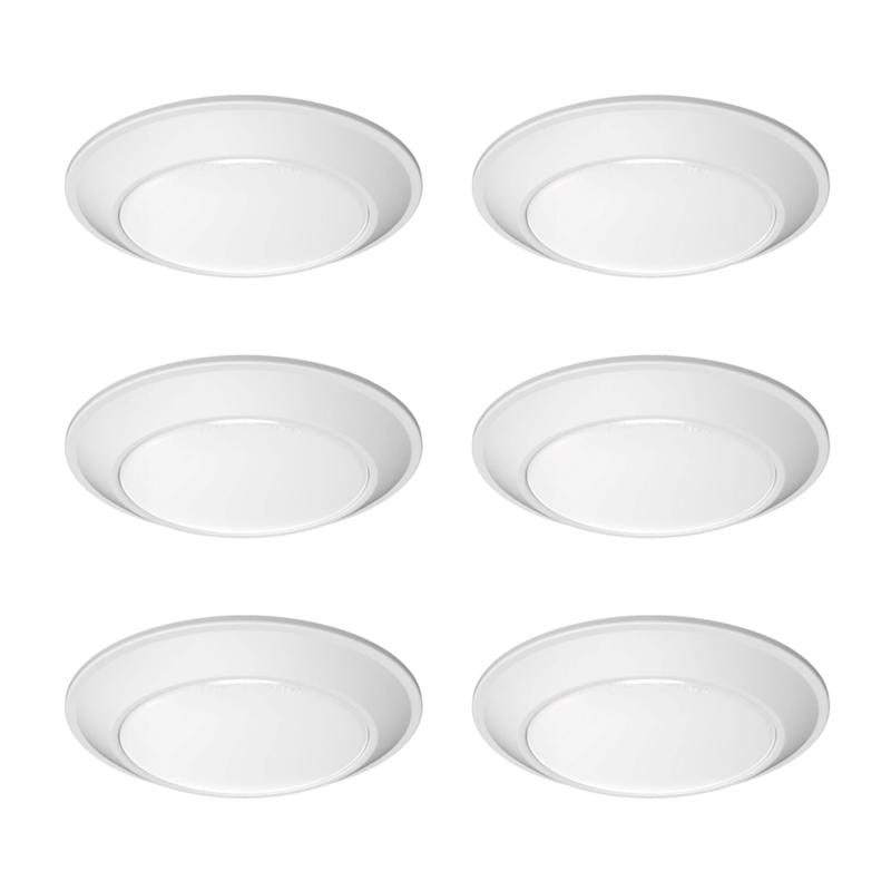 Lithonia Lighting 284K9J 1.16 in. H X 7.72 in. W X 7.72 in. L Matte White LED Ceiling Light Fixture