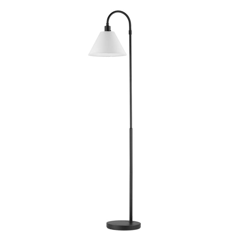 Globe Electric 61000146 62 in. Matte Black Floor Lamp