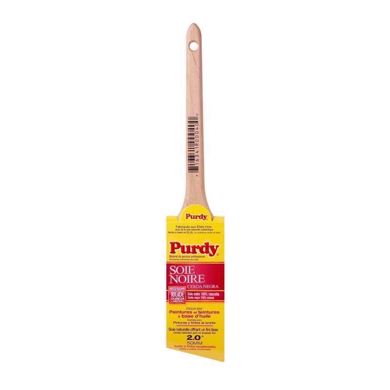 Purdy 145024020 Black Bristle Adjutant 2 in. Medium Stiff Angle Trim Paint Brush