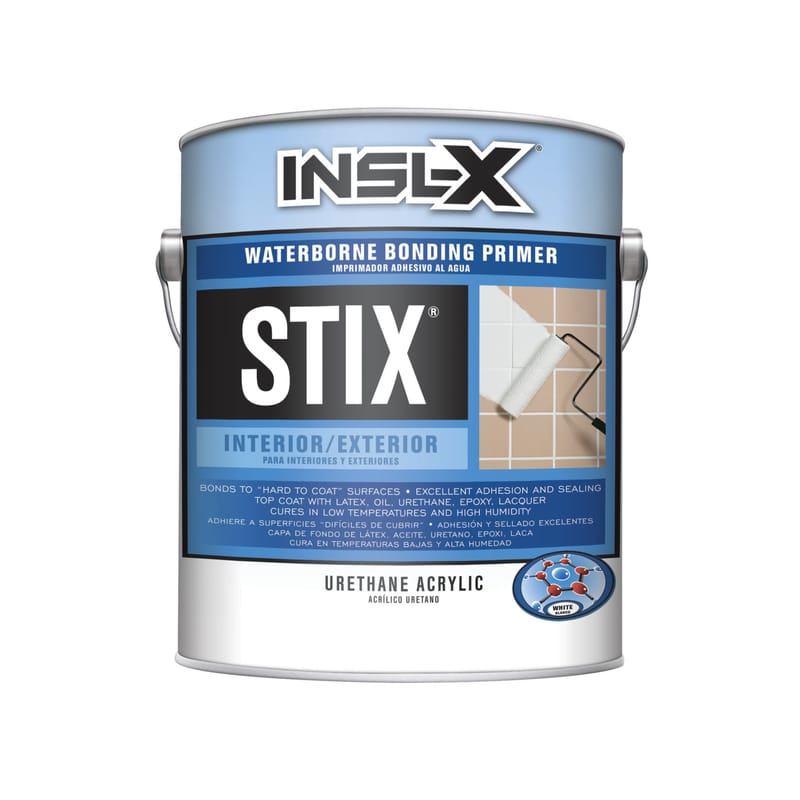 Insl-X SXA110099-01 Stix White Flat Water-Based Acrylic Urethane Primer 1 gal