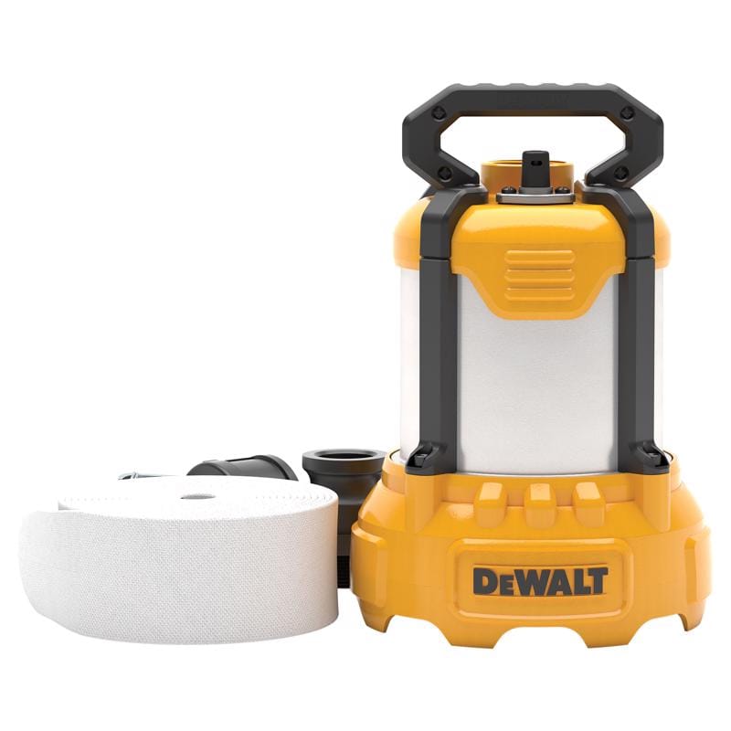 DeWalt DXWP61779 3/4 HP 5000 gph Aluminum Vertical Float Switch Bottom AC Submersible Utility Pump