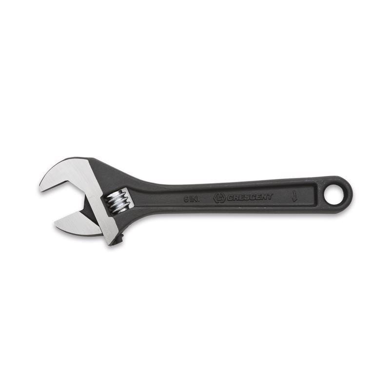 Crescent AT26VS Metric and SAE Adjustable Wrench 6 in. L 1 pc