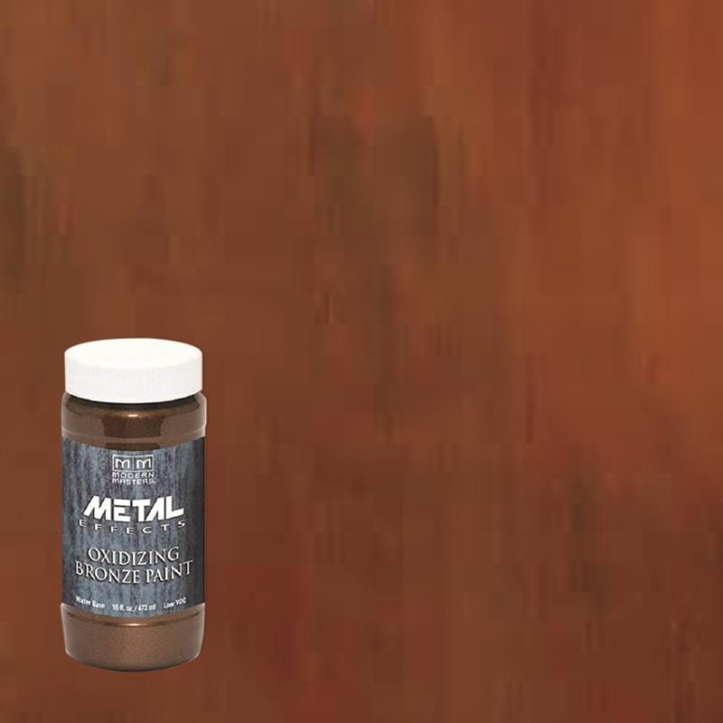 Modern Masters ME39616 Metal Effects Bronze Water-Based Oxidizing Paint 16 oz
