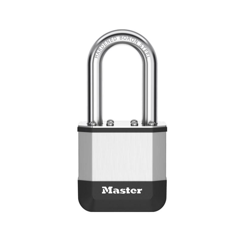Master Lock PK1KADLFHC Elite 1.75 in. W X 3.5 in. L Laminated Steel 5-Pin Cylinder Padlock