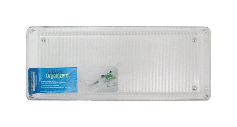 Interdesign 70027 iDesign Linus 2 in. H X 6 in. W X 15 in. D Plastic Drawer Organizer
