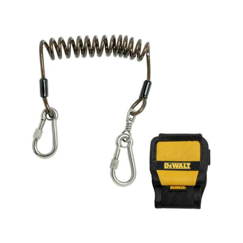 Dewalt DXDP910200 Nylon/Steel Coiled Tape Measure Kit Black/Yellow