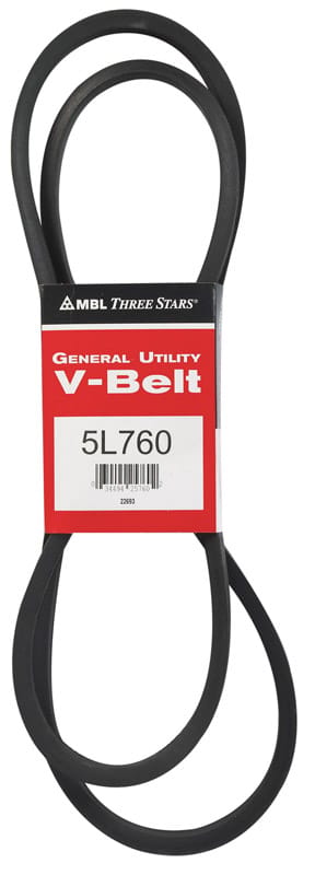 Mitsuboshi 5L760A FHP General Utility V-Belt 0.63 in. W X 76 in. L For Fractional Horsepower Motors