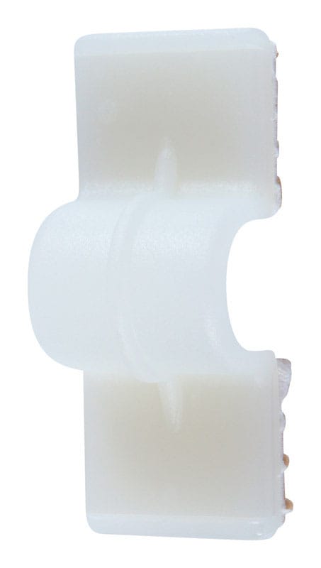 Jandorf 61412 3/8 in. D X 1.51 in. L Natural Nylon Cable Clip