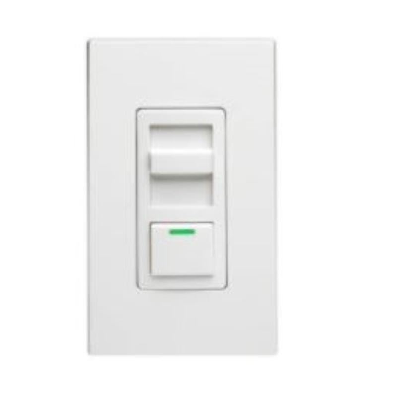 Leviton IPM06-1LZ White 450 W Slide Dimmer Slide Switch 1 pk