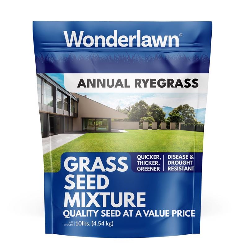 Barenbrug 90210 Annual Ryegrass Partial Shade/Sun Grass Seed 10 lb