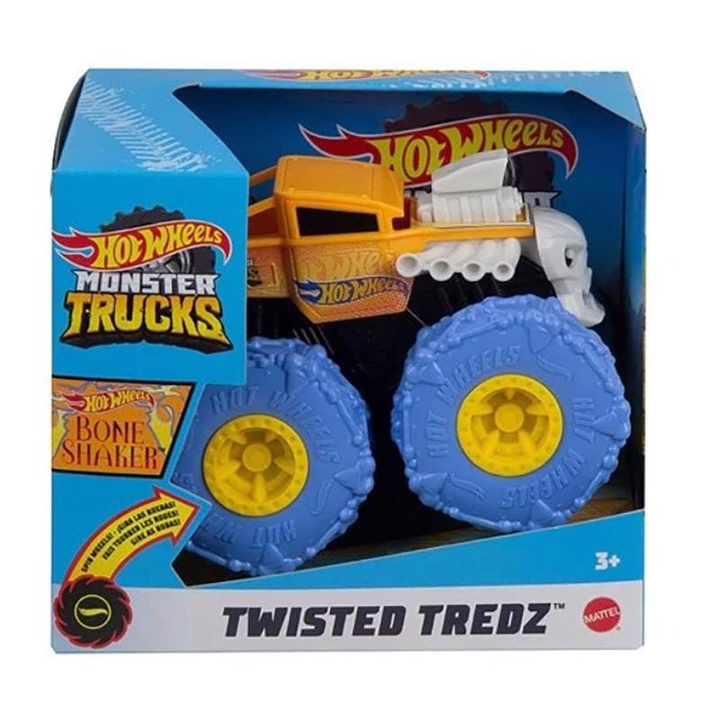 Matchbox GVK37 Hot Wheels Twisted Tredz Vehicle Multicolored