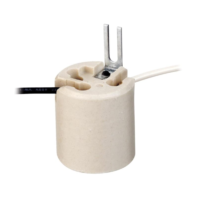 Leviton 08052-001 Porcelain Incandescent Medium Base Lampholder 1 pk