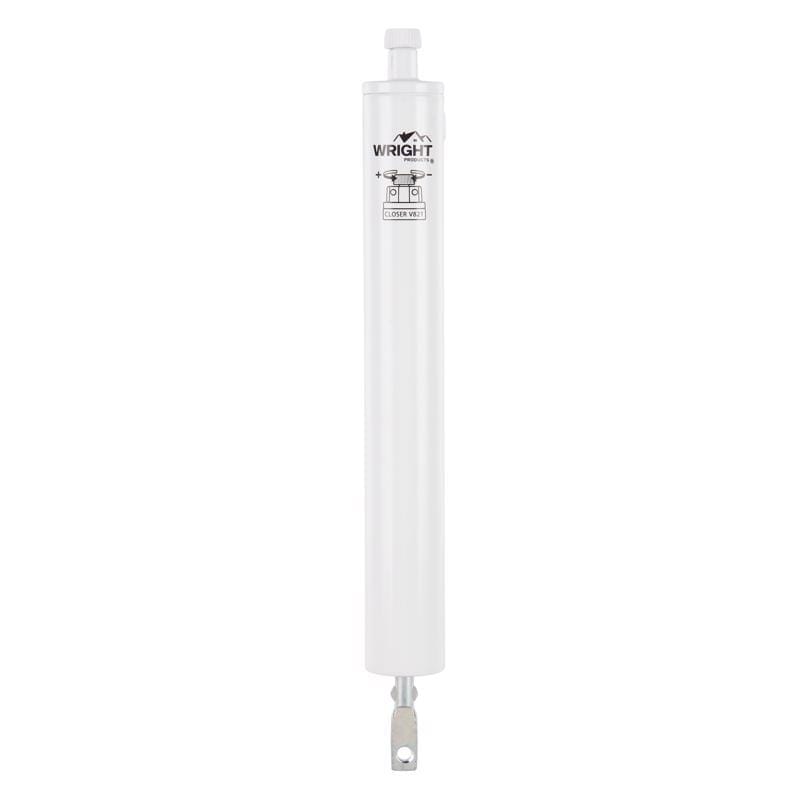 Wright V821AWH White Aluminum Pneumatic Screen/Storm Door Closer