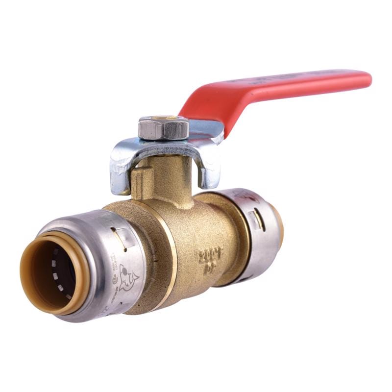 Sharkbite UR22222A 1/2 in. Brass Push Fit Ball Valve Lever For Potable Water