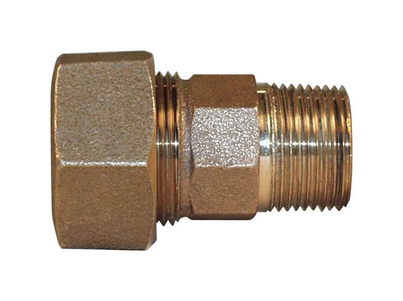 Legend Valve 313-144NL 3/4 in. Compression Pattern X 3/4 in. D MNPT Bronze Adapter