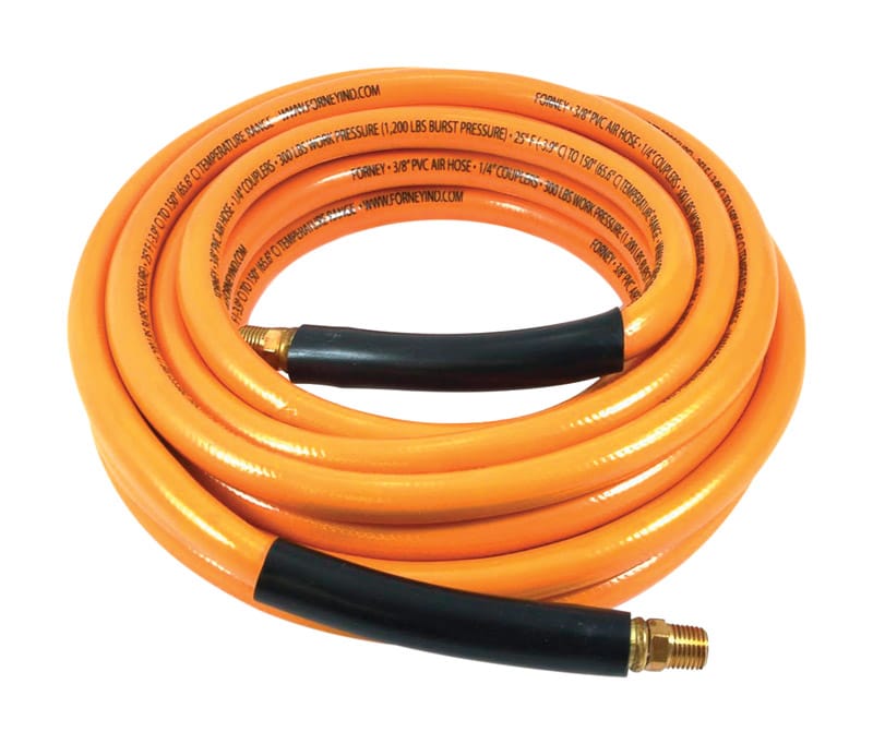 Forney 75410 Pvc Air Hose 3/8"X25'Ylw
