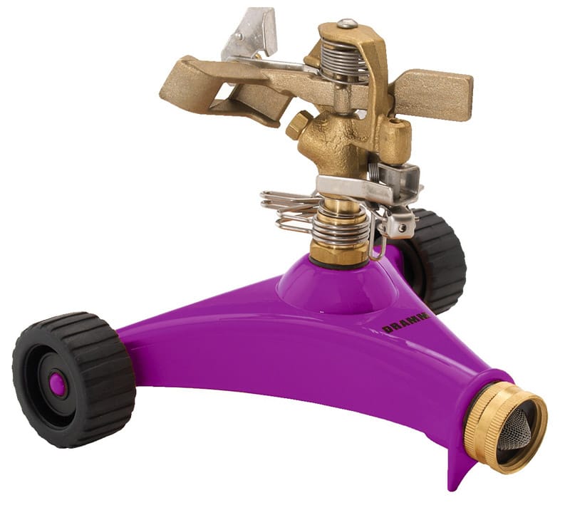 Dramm 10-15030 ColorStorm Brass Wheeled Base Impulse Sprinkler 5281 sq ft