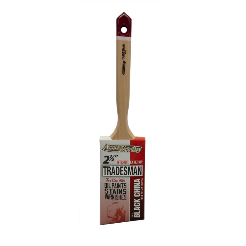 ArroWorthy 5022 0250 Tradesman 2-1/2 in. Angle Stain Brush