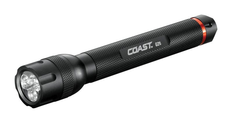 Coast 19807 G26 415 lm Silver LED Flashlight AA Battery